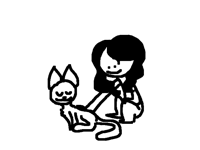 I petted a cat for the 1st time yesterday