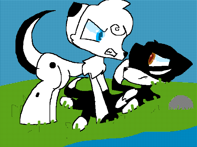 Nightkit & Shadowkit (Shadowpelt) @Firefly_Wolfien