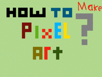 How to make pixel art ?