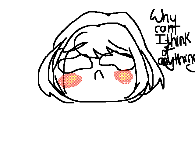 I've lost all motivation and creativity.。(;´д｀)