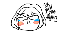 I've lost all motivation and creativity.。(;´д｀)
