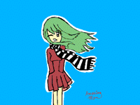 Girl in the Wind Speed Draw