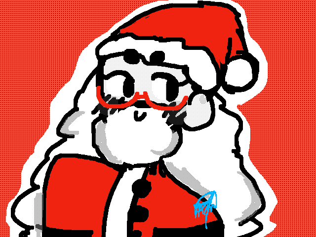 Santa is kawaii