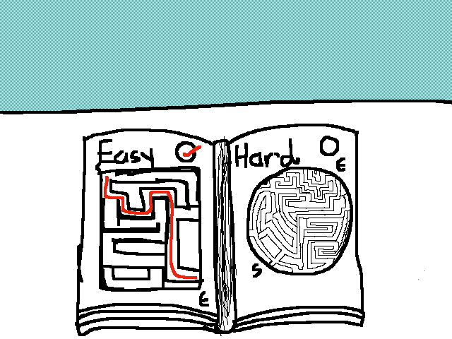 How to solve a maze^=*=^