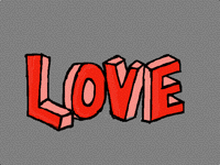 Blinking Love Sign:don't look too long. - warned-
