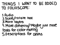 Things to add?