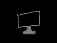 opened TV