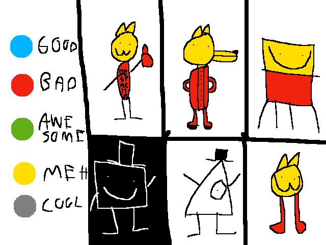 Rate my ocs @frickfox