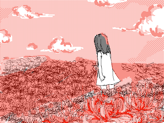 夕方に咲く花