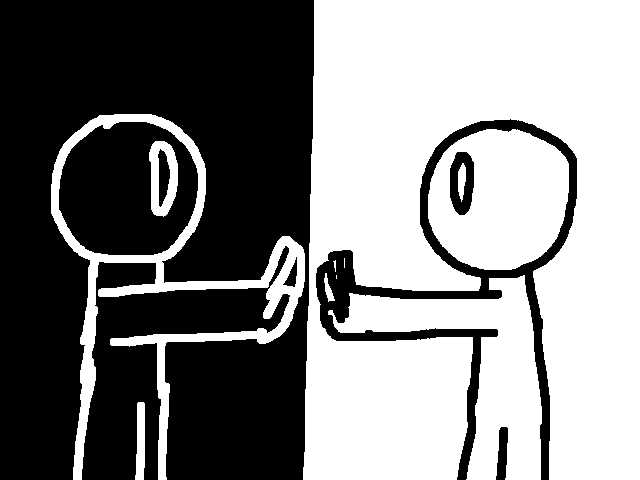 For the black and white challenge