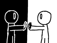 For the black and white challenge