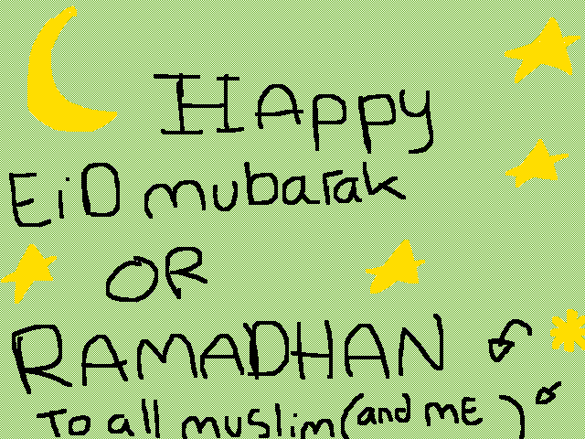 Happy ramadhan all muslim