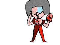 made a mini garnet(i try)