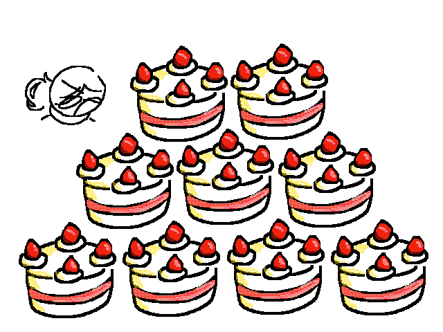 NINE CAKES???