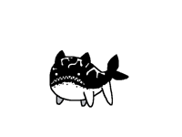 Crazed whale æ