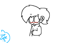 Le blush is real Ō.Ō