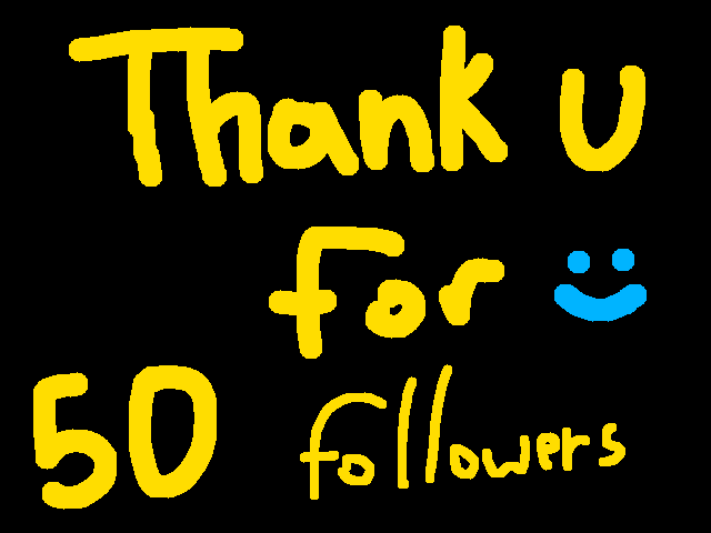 50 followers :D