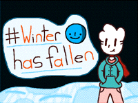 #WinterHasFallen