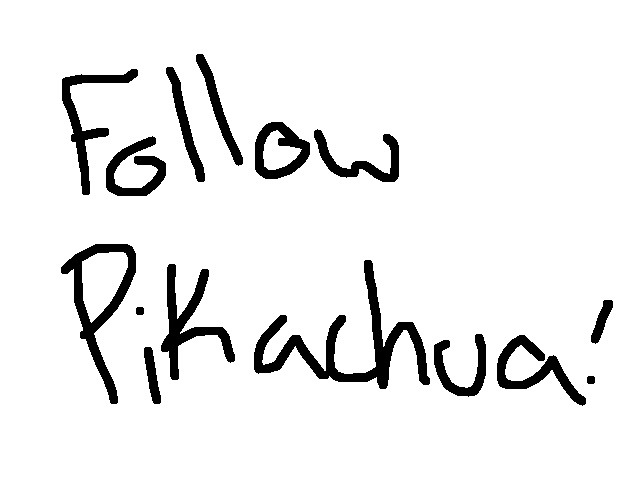 Follow Pikachua