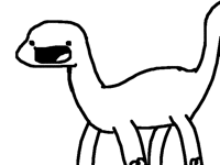 I'm a Stegosaurus!