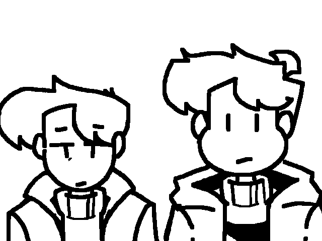 staring.
