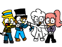 Im drawing OC's in this picture