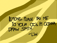 Lemons, please notice this