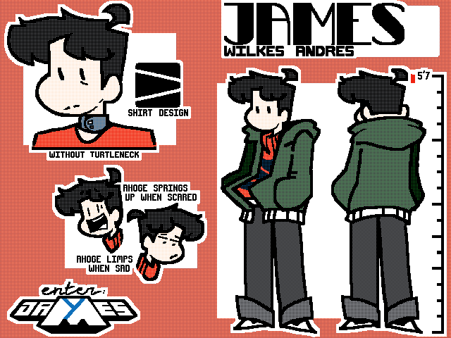 james reference sheet?