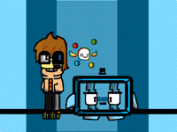 Wheatley and his two creations that aren't clones