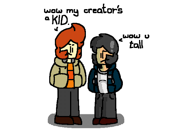 Wheatley and Lance (AKA me lol)