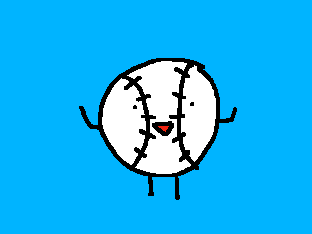 Dancing baseball