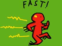 Gotta go fast!