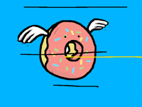 Flying Lazer Donut!