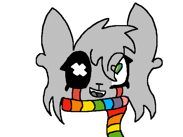 (A random new OC of mine) cross(goat is still main