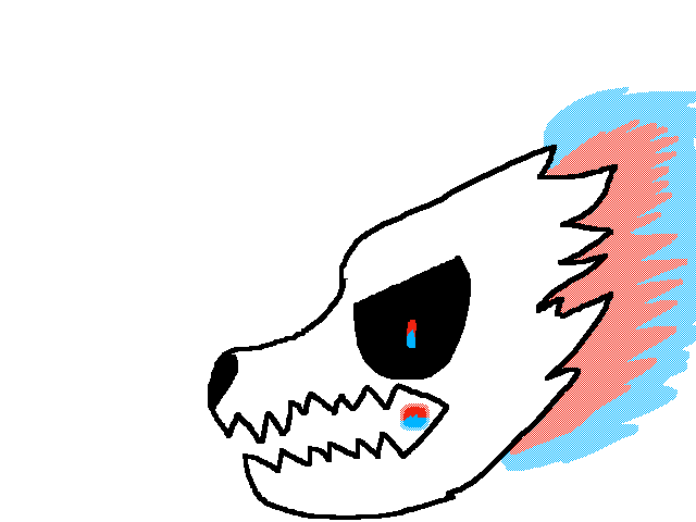 How I image danimators gaster blasters now