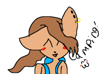 Sav-new main OC (going camping with underTale gmr)