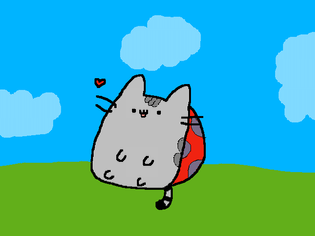 Ladybug pusheen