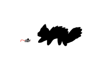 Cat vs mouse for contest