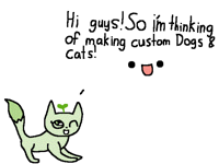 Custom dogs and cats