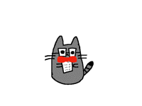 Nerd pusheen collab w/kittylover8
