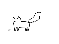 Cat vs fly