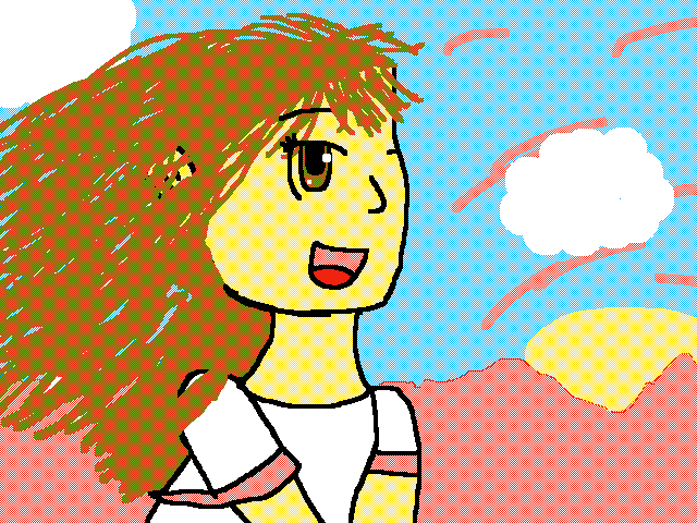 Me trying to draw anime XD