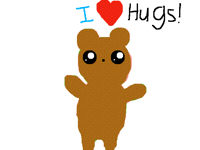 Teddy loves hugs!!