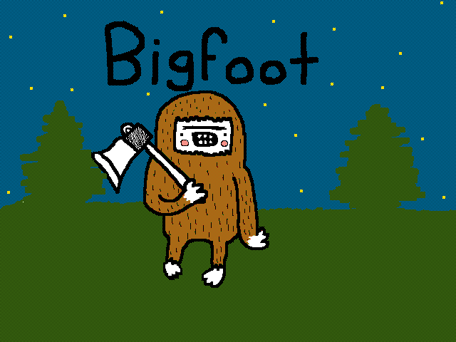 For those Bigfoot lovers
