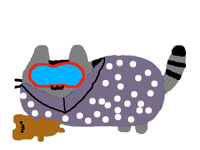Sleepy pusheen