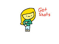 Just got shots