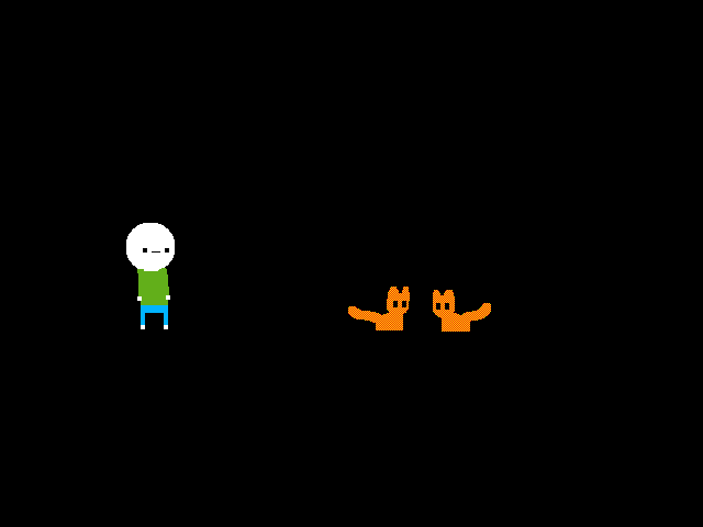 Cats playing