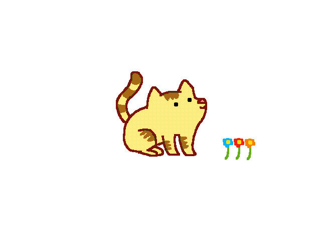 Cat sniff