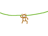 Weird monkey