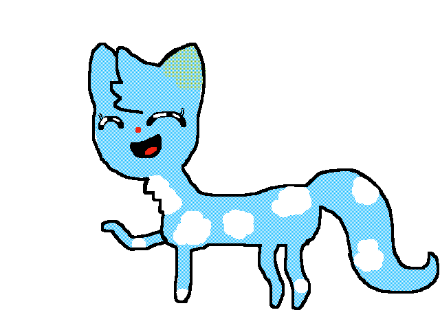Cloud cat....if you want to adopt it draw it! ;)